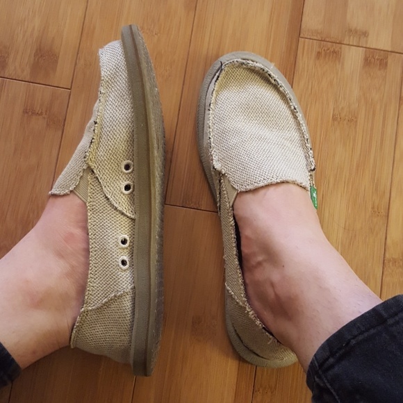 sanuk donna hemp shoes